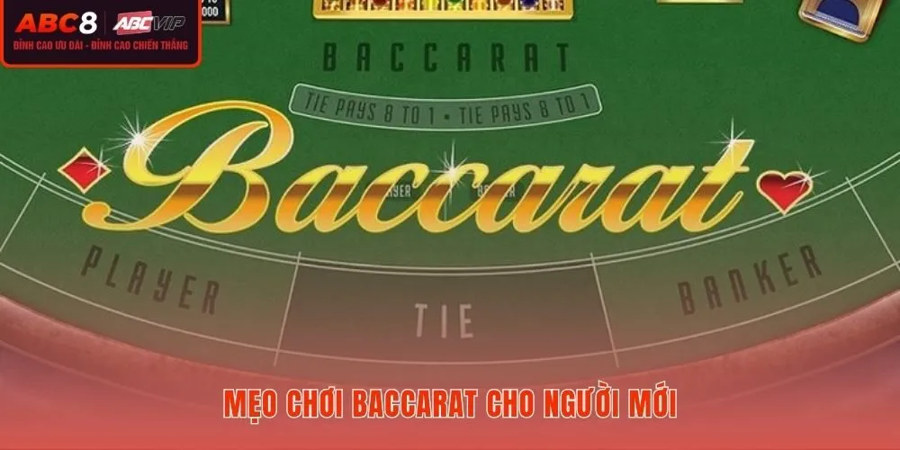 Cách chơi Baccarat an toàn với quản lý vốn và ưu tiên cửa Banker